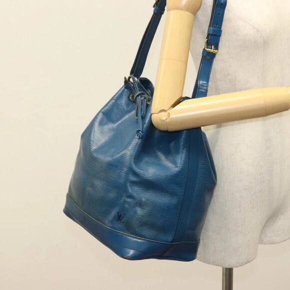 LOUIS VUITTON Epi Noe Shoulder Bag Toledo Blue M44005 LV Auth th6292 - Picture 1 of 15